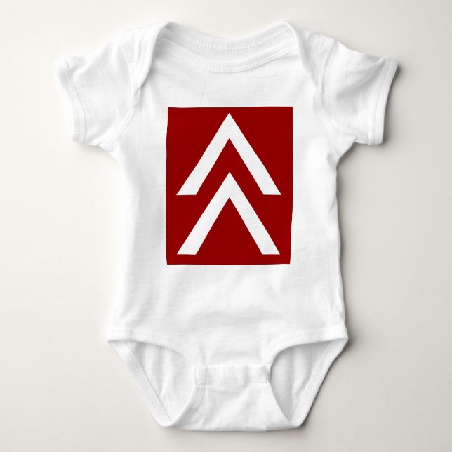 Double Arrow Baby Bodysuit (Front)