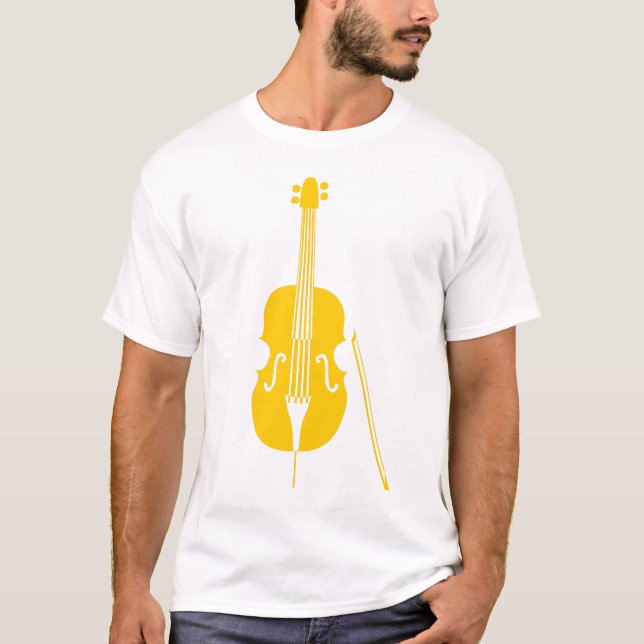 Double Bass - Amber T-Shirt (Front)