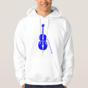 Double Bass - Blue Hoodie