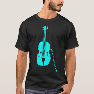 Double Bass - Cyan T-Shirt