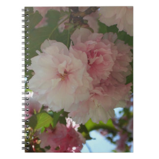Double Blossoming Cherry Tree I Spring Floral Spiral Notebook