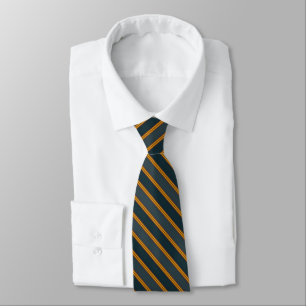 Double Blue Diagonal Stripe Tie