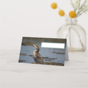Double breasted cormorant place card