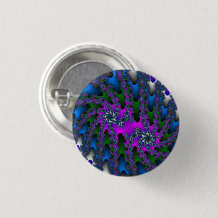 Double Burst 3 Cm Round Badge