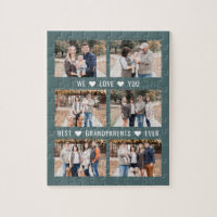 Double Captions Editable Colour Custom Photo Puzzl
