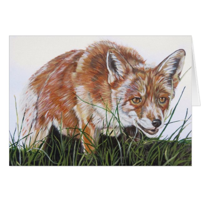 Double card fox (Front Horizontal)