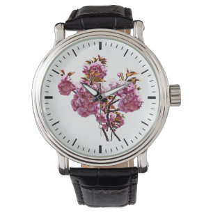 Double Cherry Blossom Branches Watch