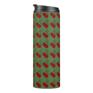 Double Cherry Thermal Tumbler