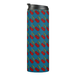 Double Cherry Thermal Tumbler