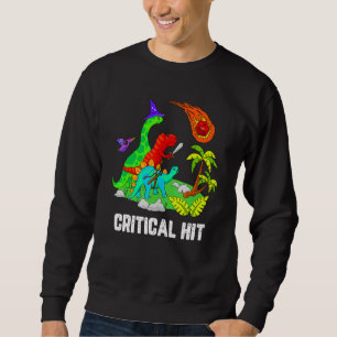 Double Damage Critical   Dragons Sweatshirt