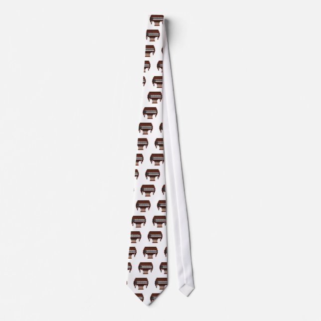 Double Decker Organ: 3D Model: Tie (Front)