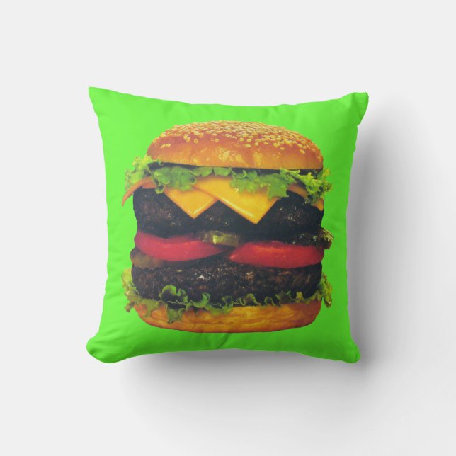 Double Deluxe Hamburger with Cheese Cushion (Front)