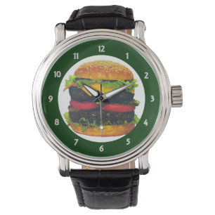 Double Deluxe Hamburger with Cheese Watch