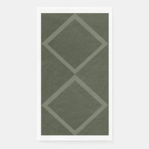 Double Diamond Moss Napkin