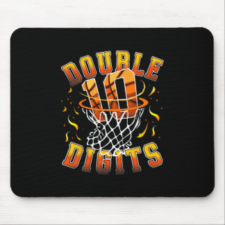 Double Digits Birthday Decorations Boy 10 Sketll 1 Mouse Pad