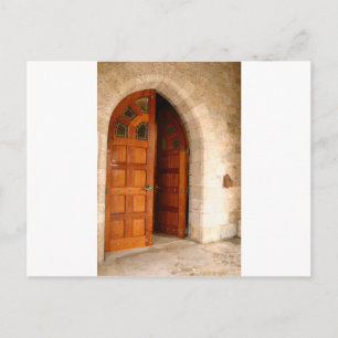 Double Door Postcard