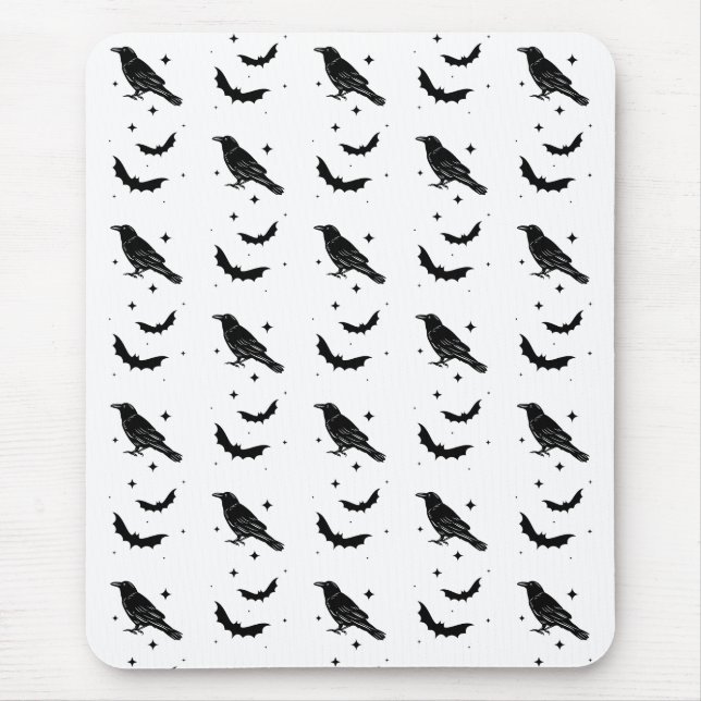 Double Double Toil & Trouble Computer Mousepad (Front)