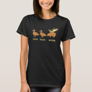 Double Ducks And Moose The Moose Is Loose Pets T-Shirt