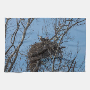 Double Eagle Trouble Tea Towel