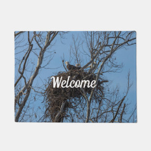 Double Eagle Trouble Welcome Doormat
