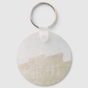 Double Exposure Fun in Washington, Iowa Key Ring