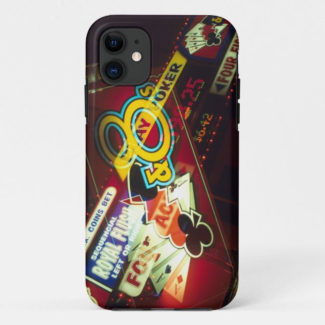 Double exposure, interior Casino, Las Vegas, Case-Mate iPhone Case (Back)