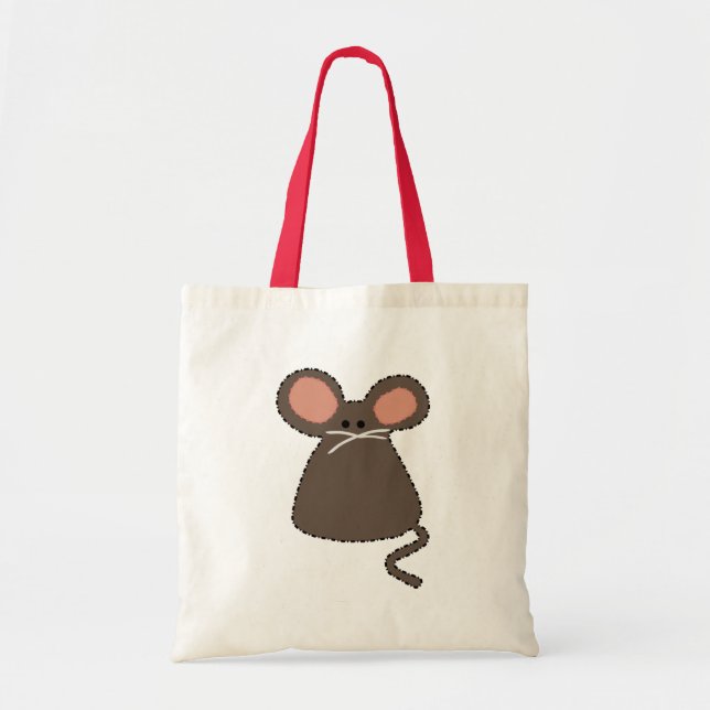 double face chargeable mouse tote bag (Front)