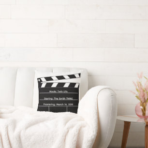 Double Feature Coming Soon Pregnancy Cushion