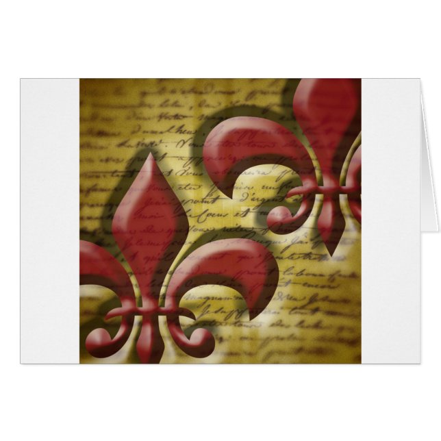 Double Fleur de Lis (Front Horizontal)