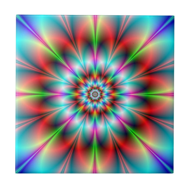 Double Flower tile (Front)