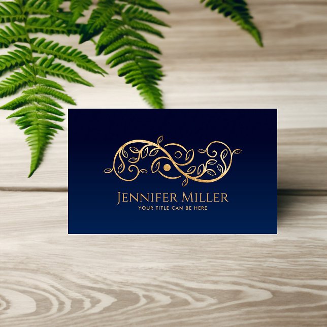 Double Golden Spiral and Yin Yang Business Card (Creator Uploaded)