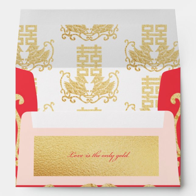 Double Happiness Envelope (Back (Bottom))
