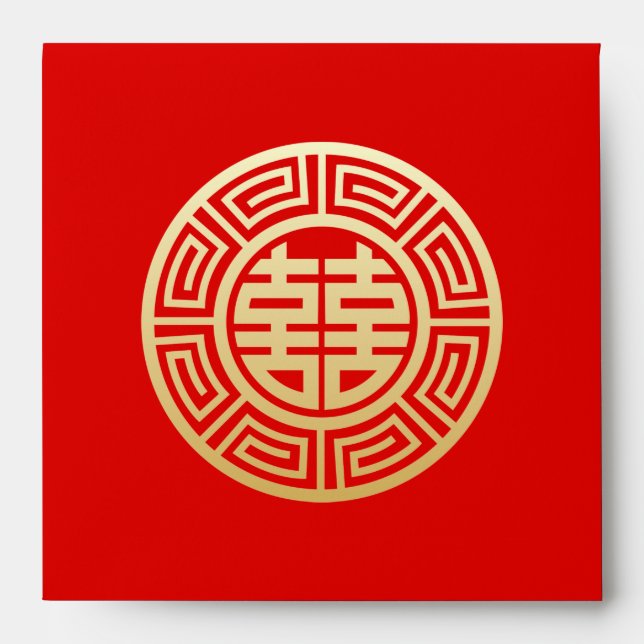 Double Happiness Red Envelope (Front)