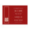 Double Happiness Wedding Save The Date Postcard