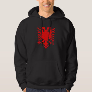 Double Headed Eagle Albania Flag For A Patriot Alb Hoodie