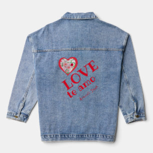 Double Heart Denim Jacket
