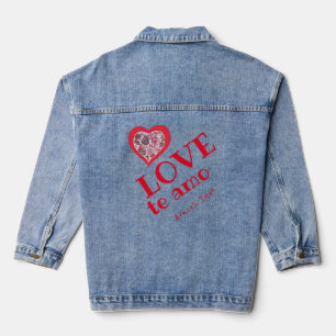 Double Heart Denim Jacket