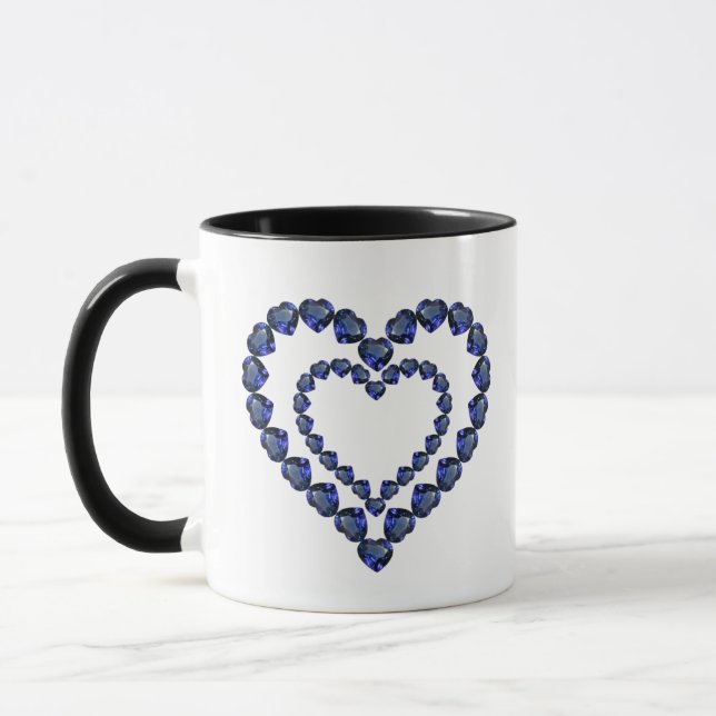 Double Heart Mug (Left)