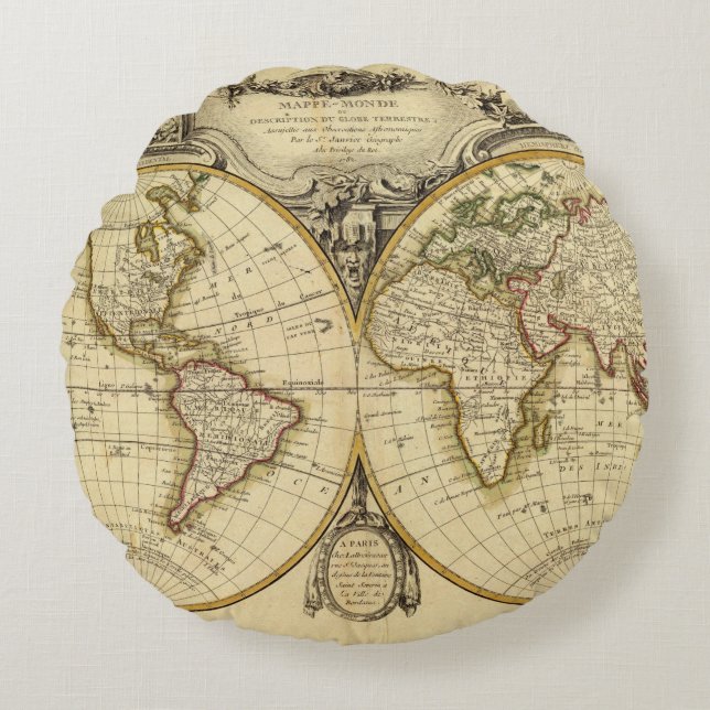Double Hemisphere Round Cushion (Front)