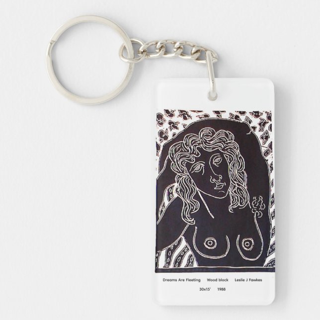 Double Image Acrylic Keychain  (Front)