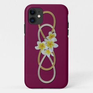 Double Infinity BiColor Frangipani Case-Mate iPhone Case