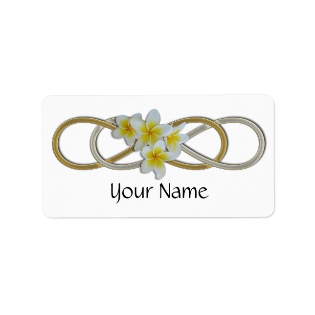 Double Infinity BiColor Frangipani Label (Front)