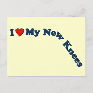 Double Knee Replacement Gifts | Get Well Postcard