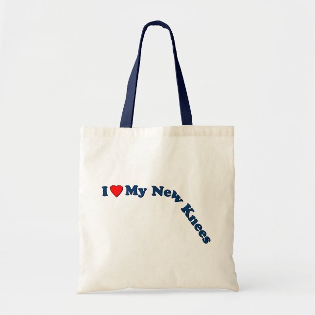 Double Knee Replacement Gifts | Get Well Tote Bag (Front)