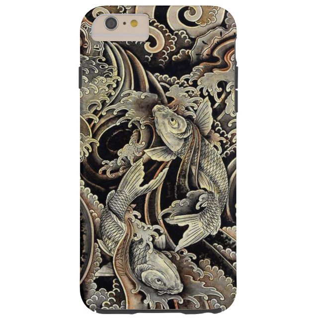 Double Koi Case-Mate iPhone Case (Back)