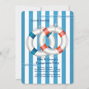 Double Life Preserver Invitation