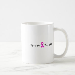 Double Mastectomy Scar Breast Cancer Survivor  Coffee Mug