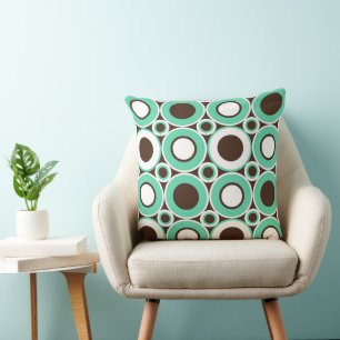 Double Mint Chocolate Donut With White Cushion