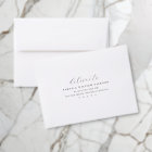 Double Monogram & Script Back