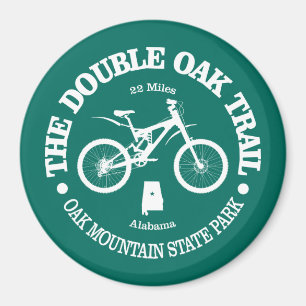 Double Oak Trail (cycling) Magnet